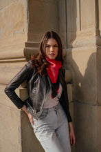 Load image into Gallery viewer, LUNA GREY Women's Leather Jacket