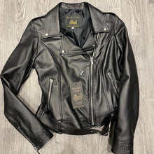 Load image into Gallery viewer, BIKER BLACK Women&#39;s Leather Jacket

