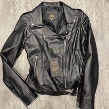 Load image into Gallery viewer, BIKER GREY Women&#39;s Leather Jacket
