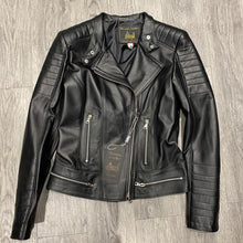 Load image into Gallery viewer, LUNA BLACK Women&#39;s Leather Jacket
