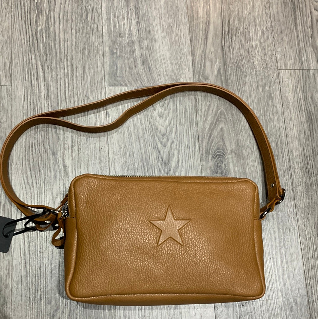 ALEXANDRIA STAR Small Leather Bag