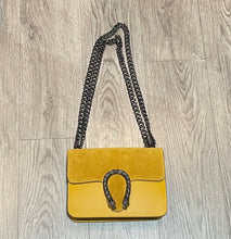 Load image into Gallery viewer, LADY G Leather &amp; Suede Handbag
